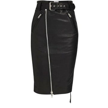 Leather Pencil Skirt