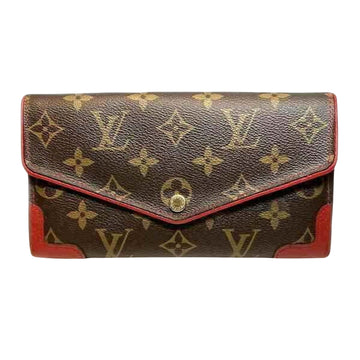 Louis Vuitton Portefeuille Sarah  Canvas Wallet