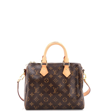 Speedy Bandouliere Bag Monogram Canvas 25