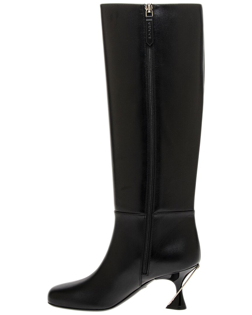 Gucci Interlocking G Leather Boot