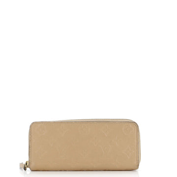 Leather Wallet Monogram Empreinte Leather