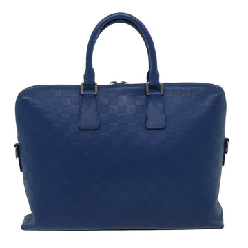 Louis Vuitton Porte Documents Jour  Leather Handbag