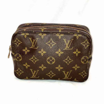 Louis Vuitton Trousse De Toilette 18  Canvas Clutch Bag