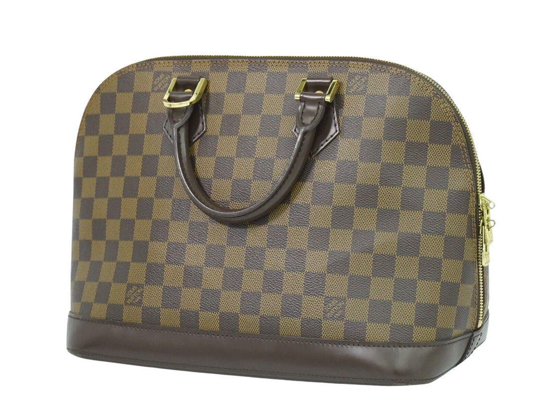 Louis Vuitton Alma  Canvas Handbag