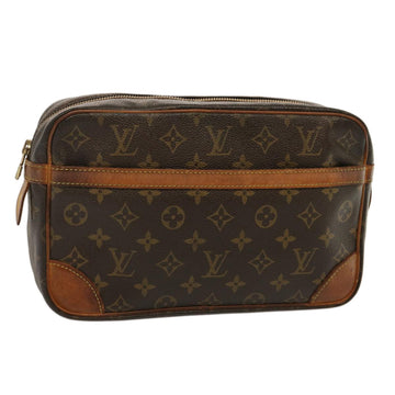 Louis Vuitton Compiegne 28  Canvas Clutch Bag