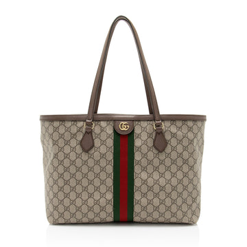 Gucci GG Supreme Ophidia Medium Shopping Tote