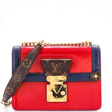 Wynwood Handbag Monogram Vernis with Monogram Canvas and  Leather