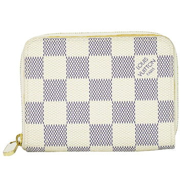 Louis Vuitton Porte Monnaie Zippy  Canvas Wallet