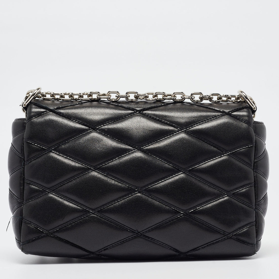 Louis Vuitton Black Malletage Leather Go-14 Pm Bag