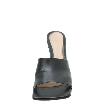 Bottega Veneta Black Stretch Mules 36.5