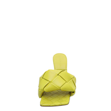 Bottega Veneta Kiwi Intrecciato Nappa Lido Mules 36