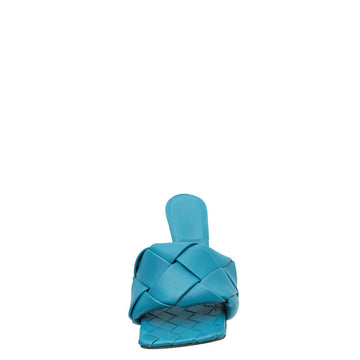 Bottega Veneta Vintae Bleu Intrecciato Nappa Lido Mules 36