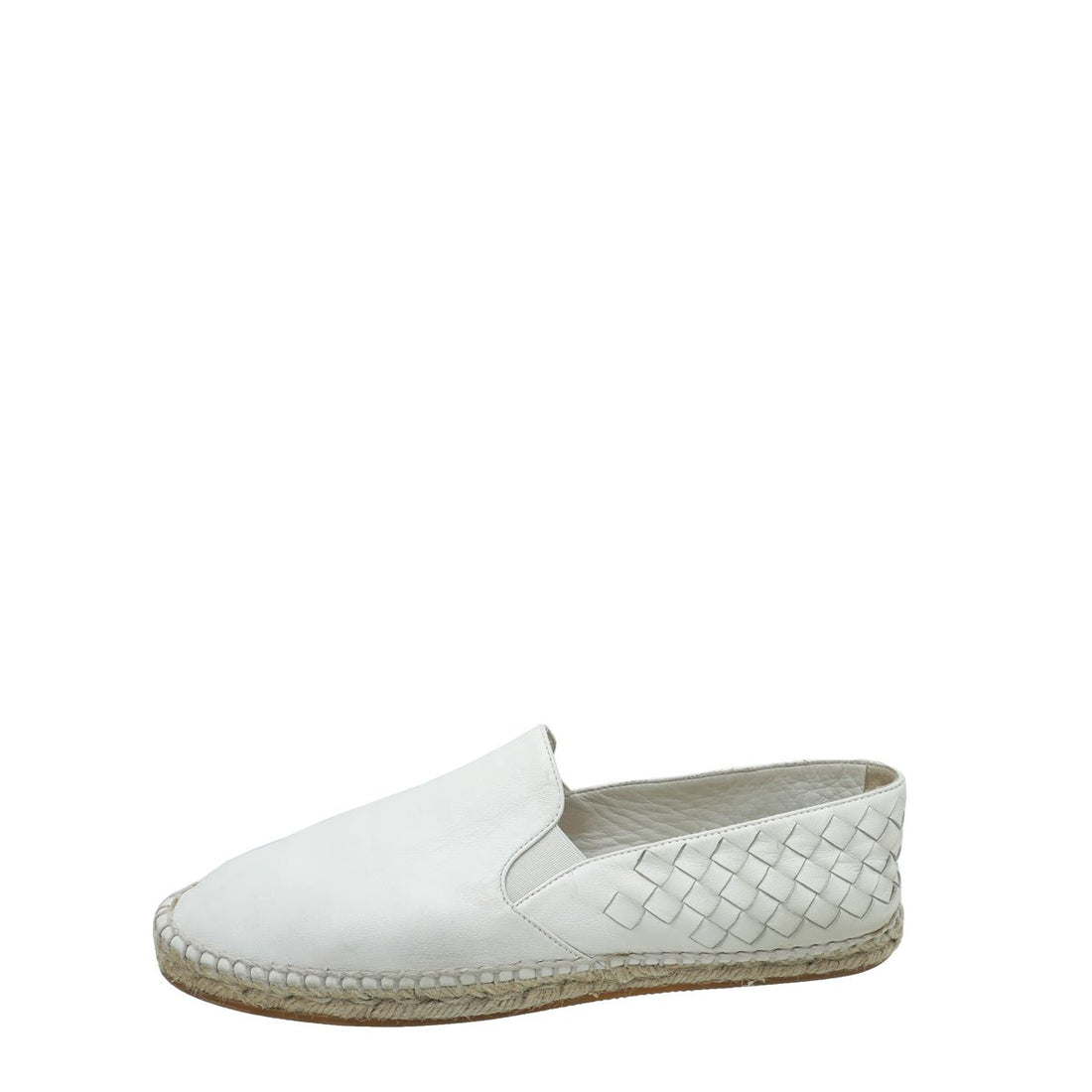 Bottega Veneta White Gala Espadrille 39