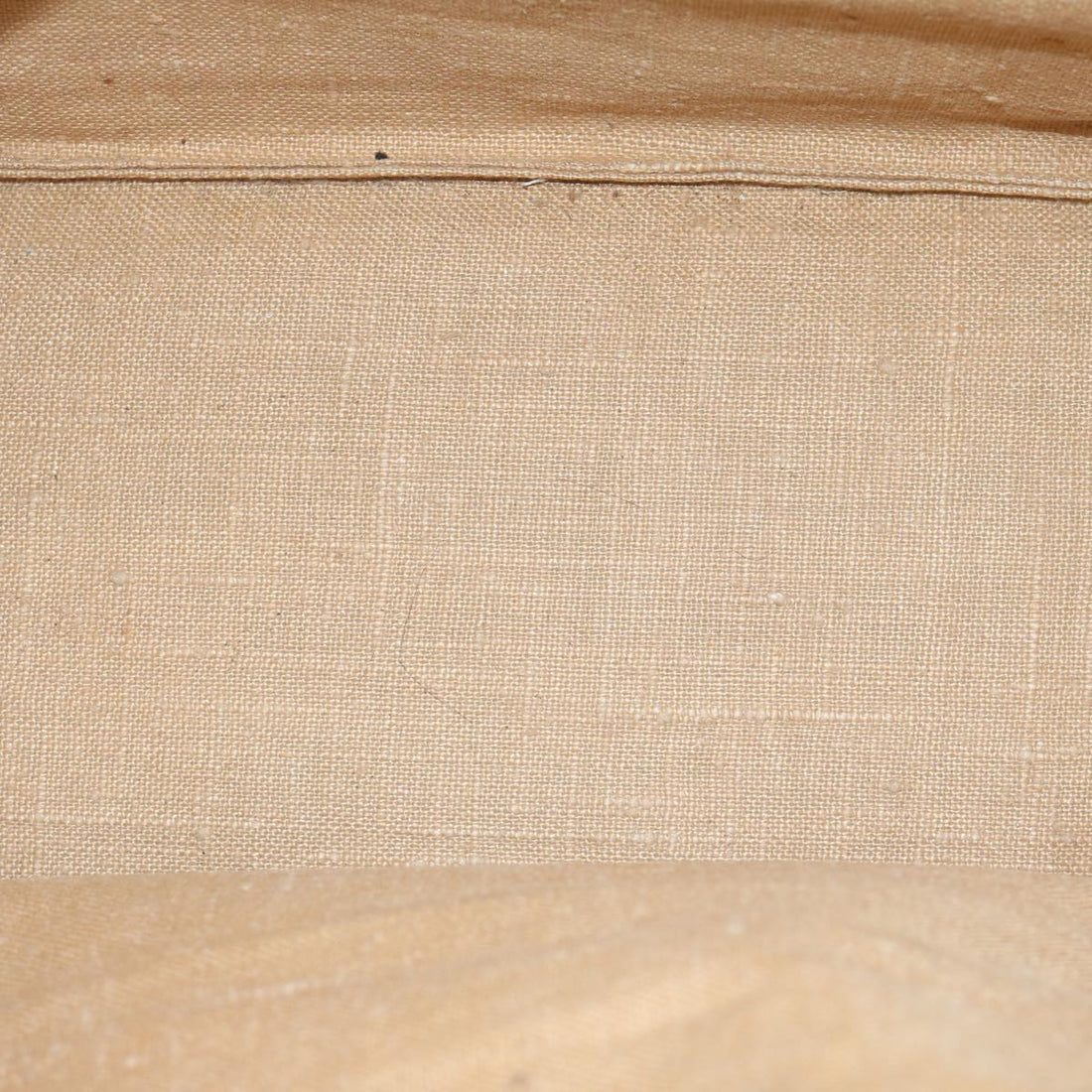 FENDI Tote Bag Nylon Beige Auth bs10498