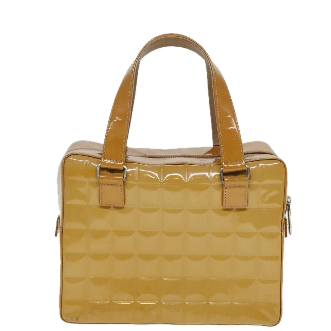 Chanel Choco Bar Hand Bag New 1:1 Rep leather Yellow CC Auth bs