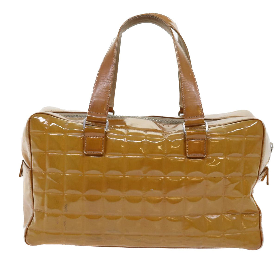 Chanel Choco Bar Line Shoulder Bag New 1:1 Rep leather Yellow CC Auth bs