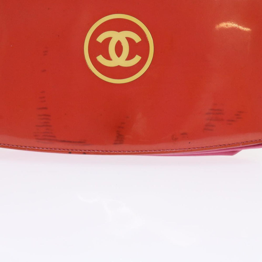 Chanel Chain Shoulder Bag New 1:1 Rep leather Orange CC Auth bs