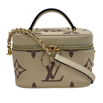 Louis Vuitton Vanity  Leather Handbag