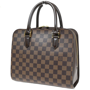 Louis Vuitton Triana  Canvas Handbag