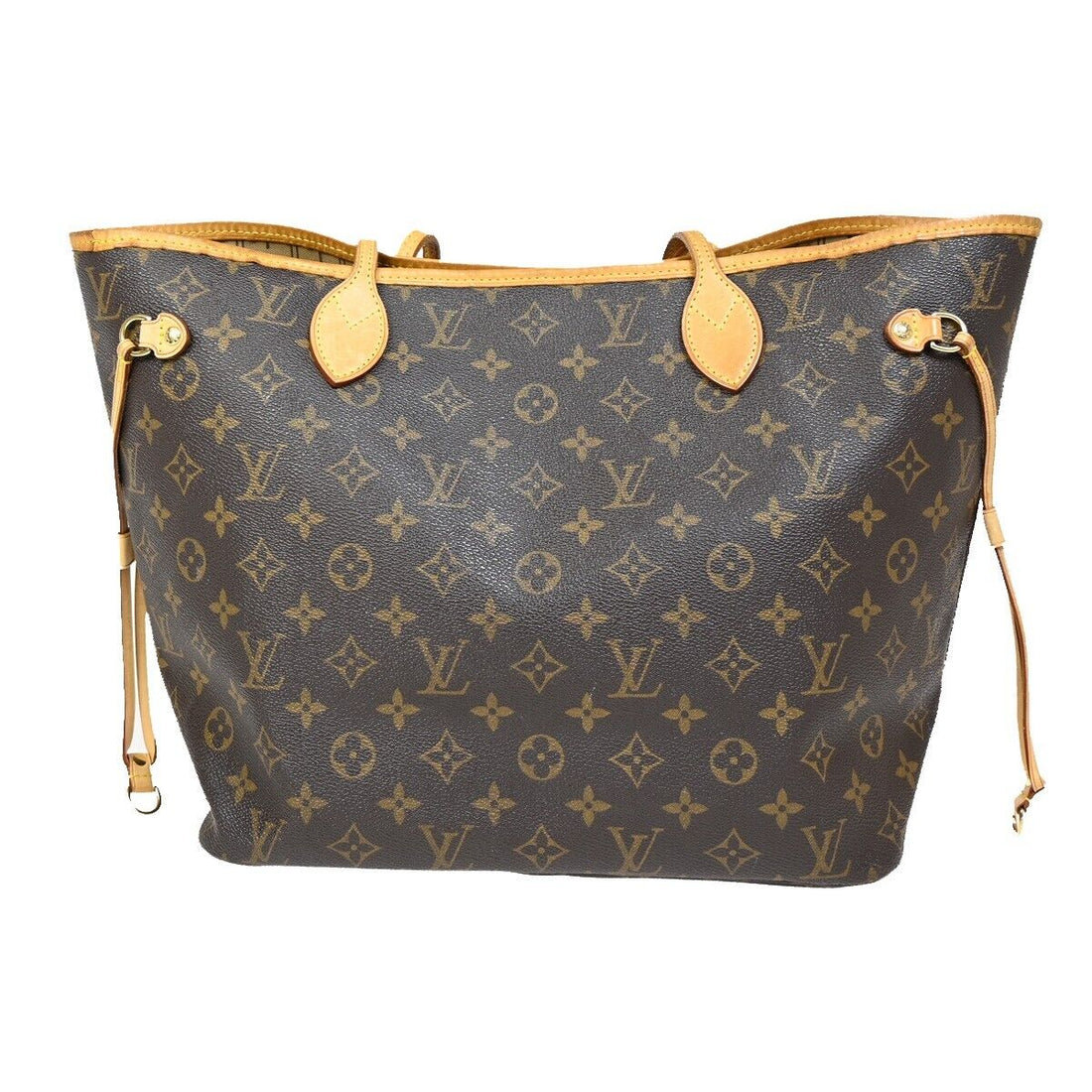 Louis Vuitton Neverfull Mm  Canvas Tote Bag