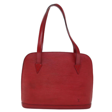 Louis Vuitton Lussac  Leather Shoulder Bag
