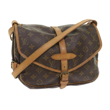Louis Vuitton Saumur 30  Canvas Shoulder Bag