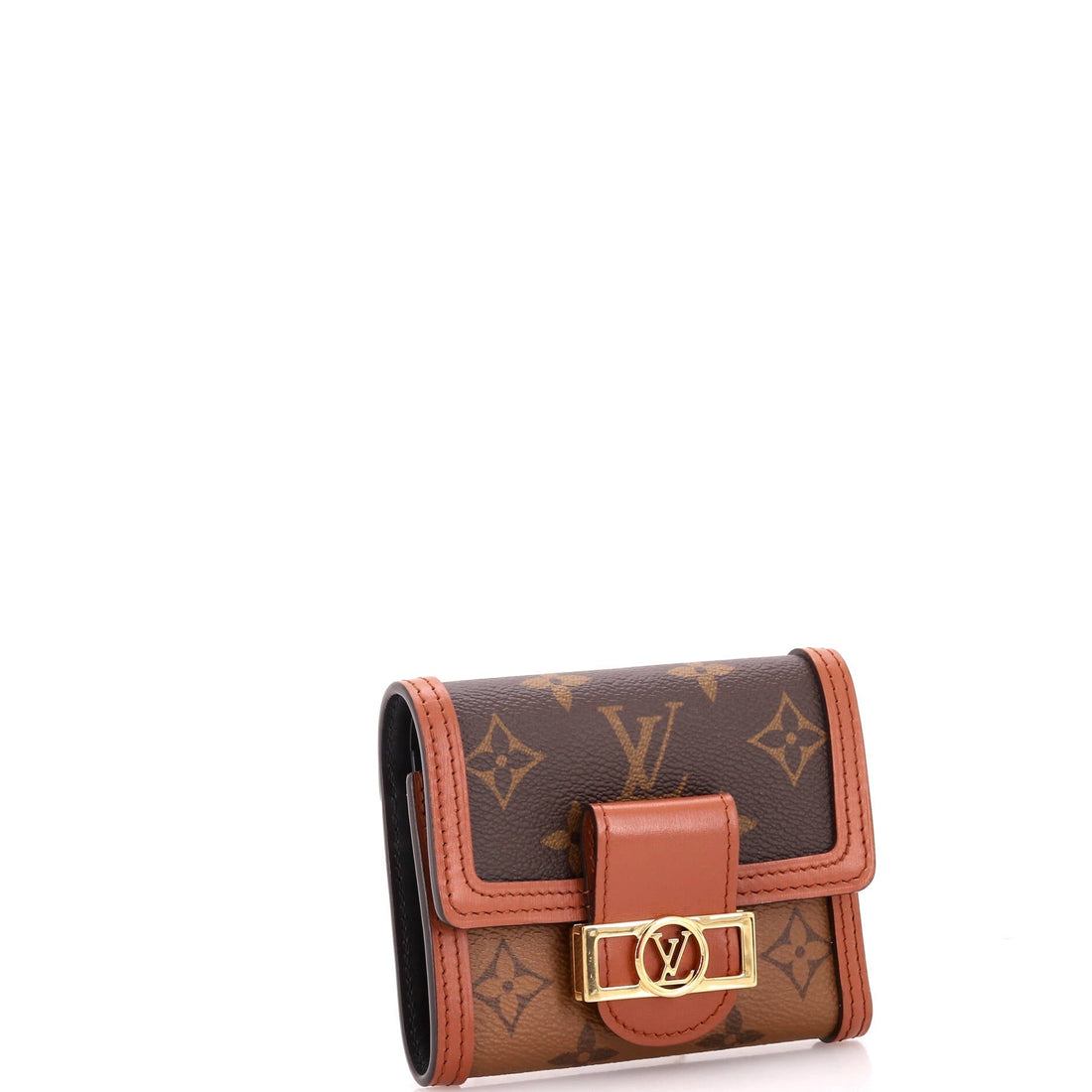Dauphine Wallet Reverse Monogram Canvas Compact