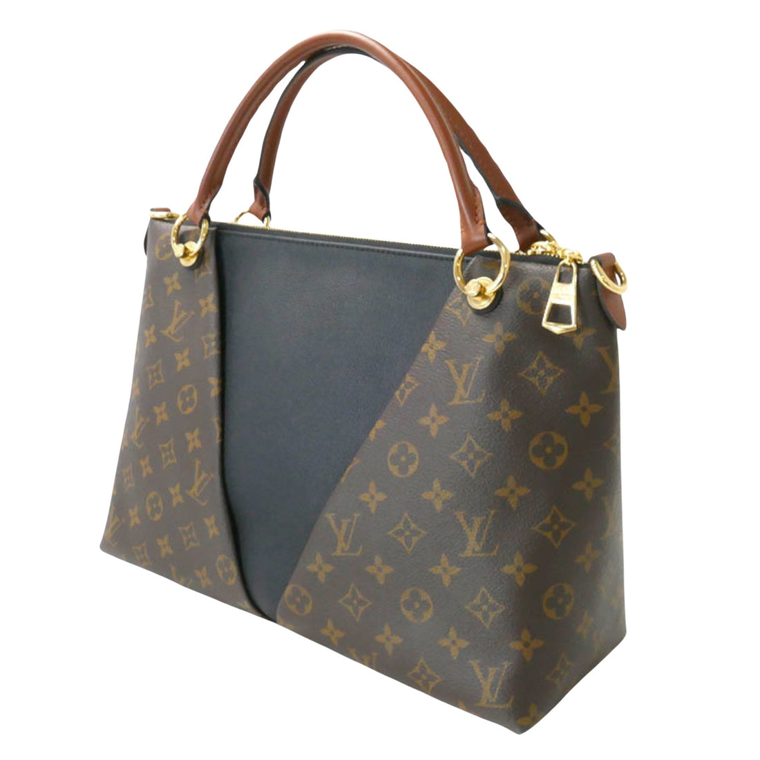 Louis Vuitton V Tote  Canvas Shoulder Bag