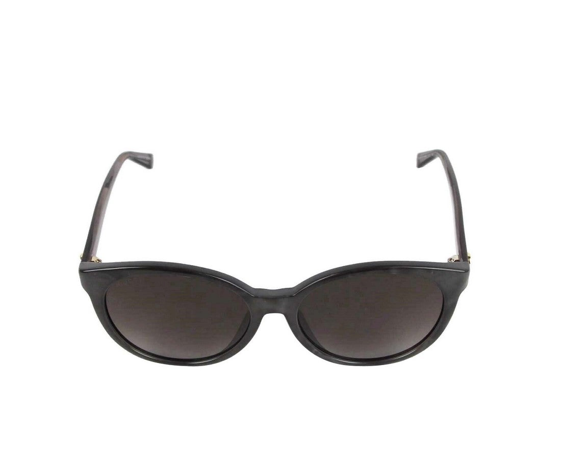 Gucci Women's ivory  Acetate Round Sunglasses GG Logo