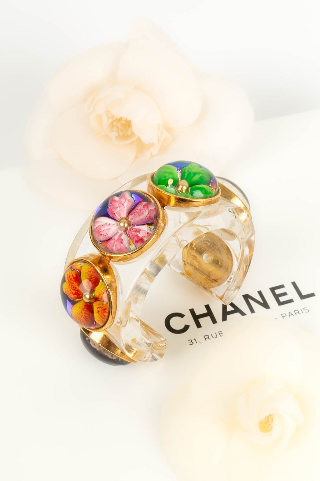 Bracelet "Fleurs" Top Quality Chanel 1990's