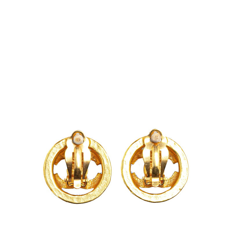 Chanel  Coco no mark Round Earrings