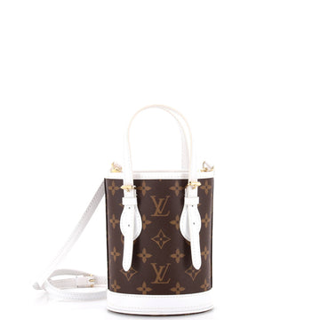 Bucket Bag LV Match Monogram Canvas Nano