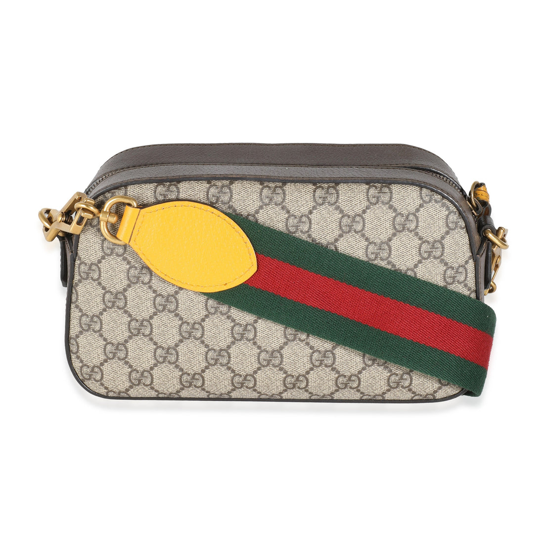 Gucci Beige GG Supreme Web Neo  Messenger