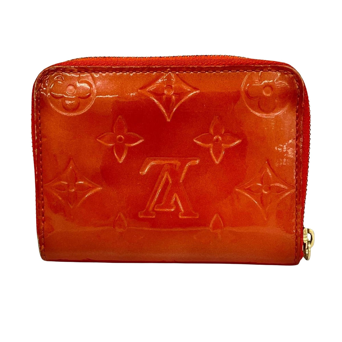 Louis Vuitton Zippy Wallet  Patent Leather Wallet