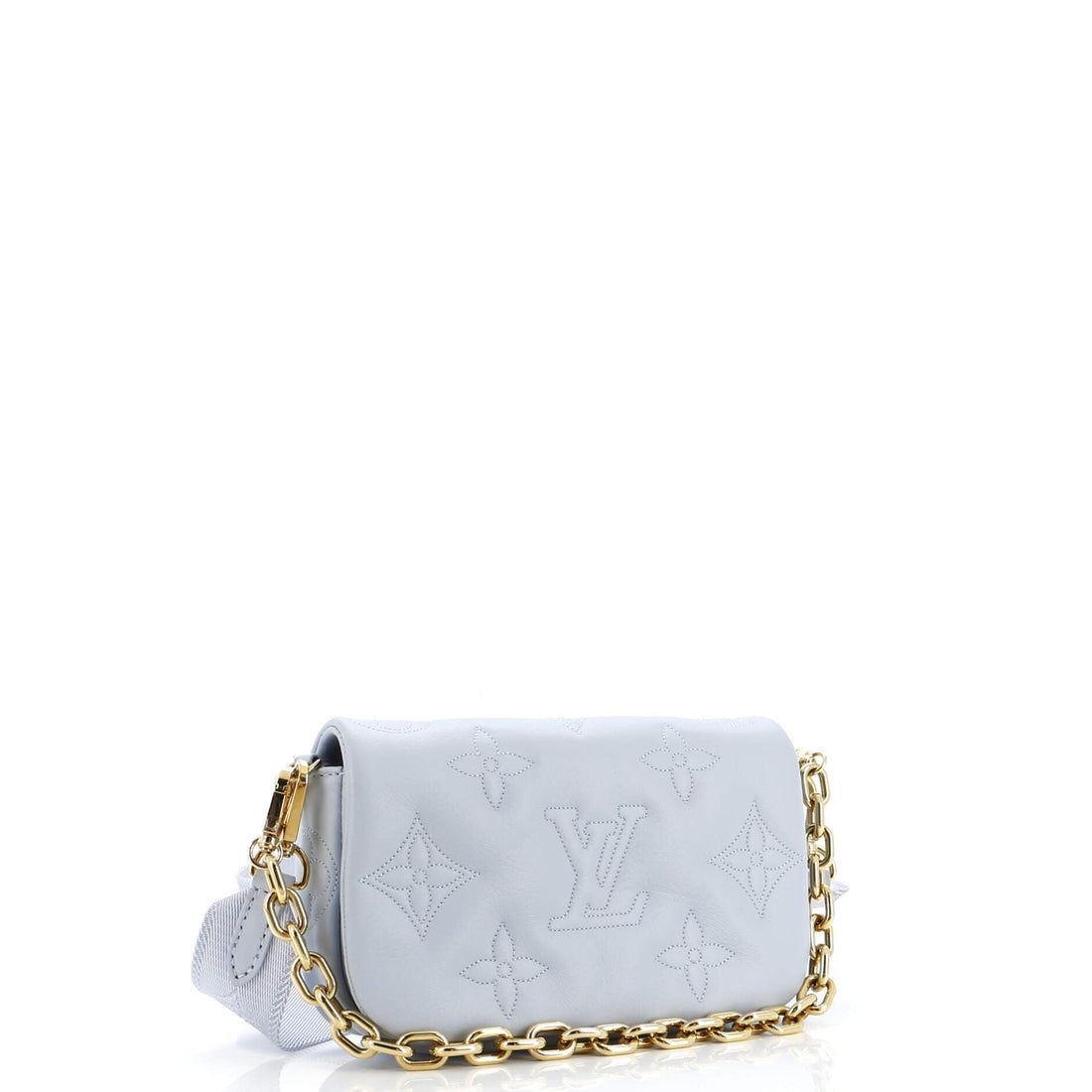 Wallet on Strap Bubblegram Leather