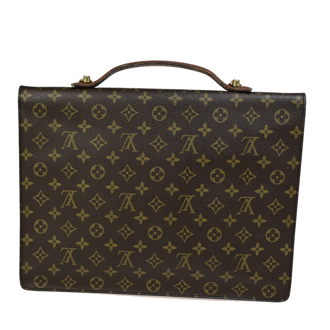 Louis Vuitton Porte Documents  Canvas Briefcase Bag