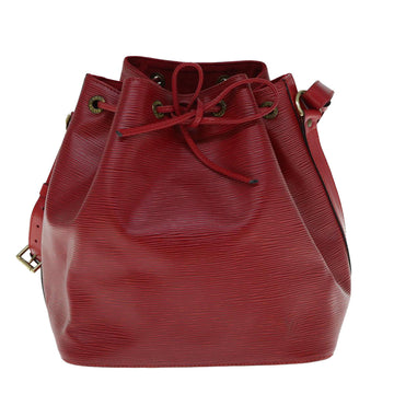 Louis Vuitton NoÃ© Pm  Leather Shoulder Bag
