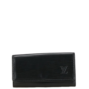Louis Vuitton   Noir  Leather Keycase