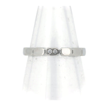 Chanel Pt950 Platinum Diamond Ring Size 8