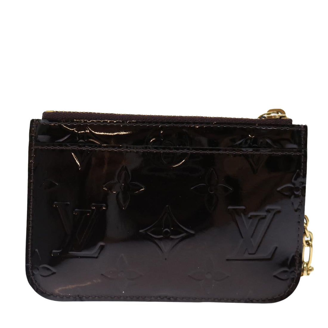Louis Vuitton Pochette Clés  Patent Leather Wallet