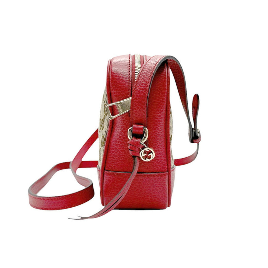 Gucci   Color Gg Canvas Leather Shoulder Bag ()