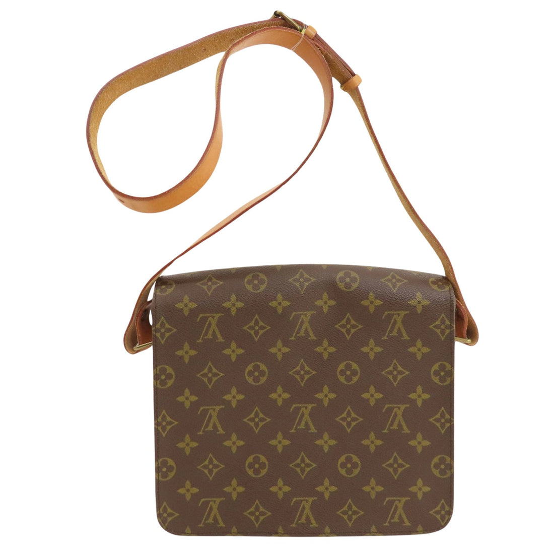 Louis Vuitton Cartouchière  Canvas Shoulder Bag