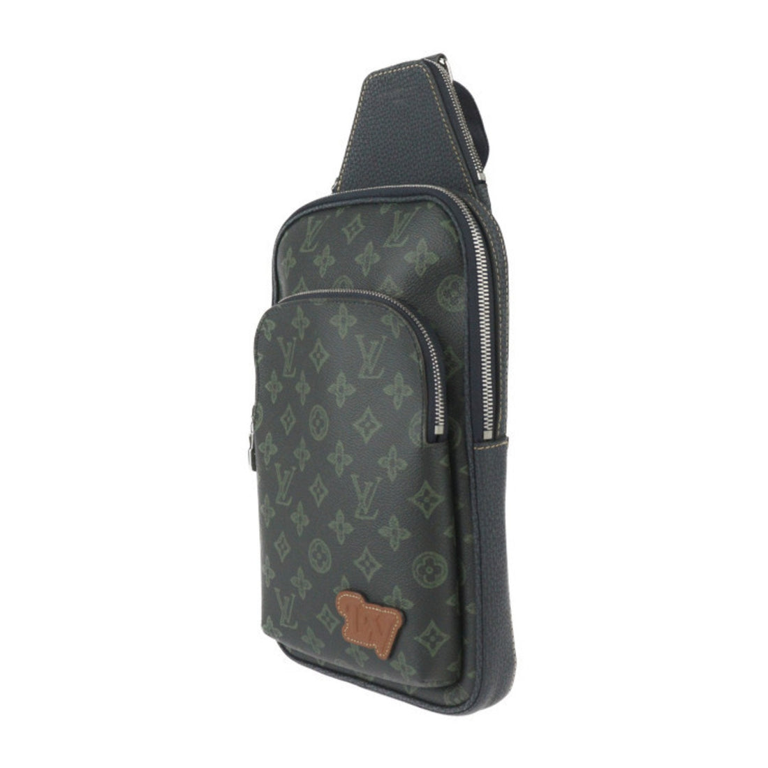 Louis Vuitton  Monogram Canvas Leather Pouch Shoulder Bag Sling Bag
