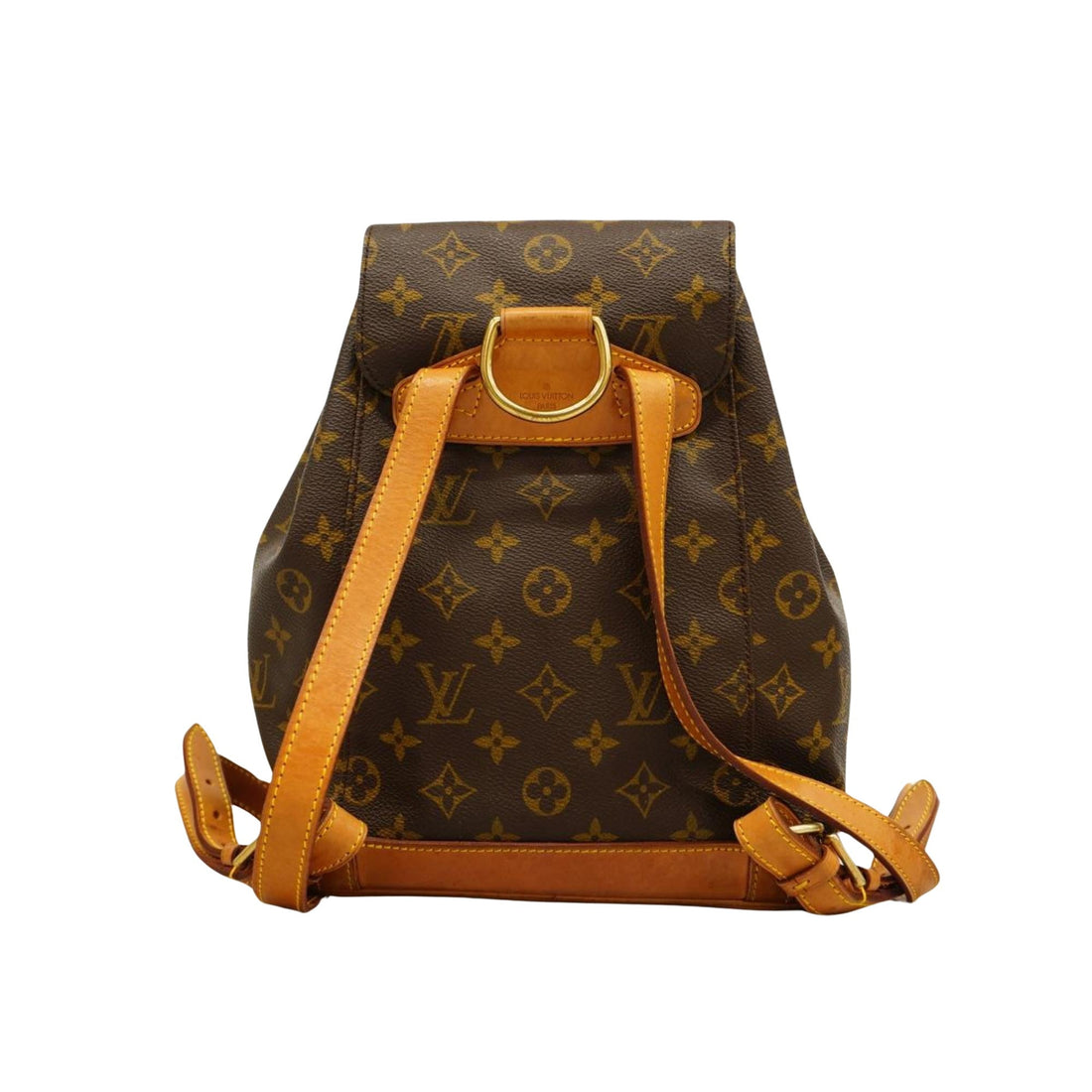 Louis Vuitton Montsouris Mm  Canvas Backpack Bag