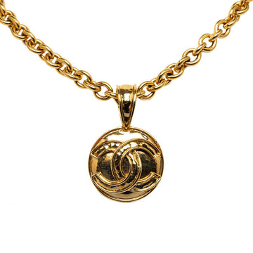 Top Quality Chanel  Coco Big Round Necklace G   Chanel