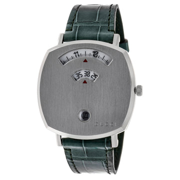 Gucci Grip Date less Steel Quartz Women's Watch YA157404