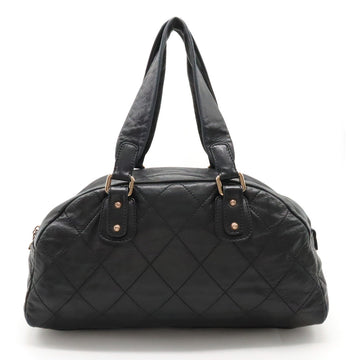 Chanel  Chanel Cocono mark Mini Boston  Bag Shoulder  Shoulder Tooth Black Black Black Blumin