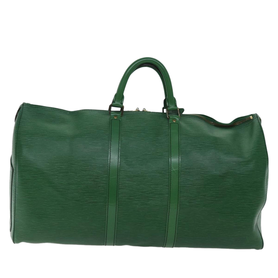 Louis Vuitton Keepall 55  Leather Travel Bag