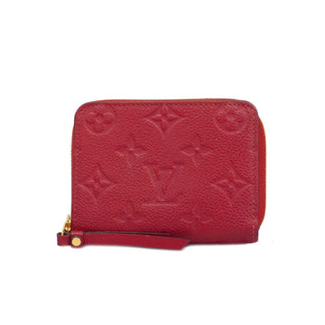 Louis Vuitton Porte Monnaie Zippy  Leather Wallet