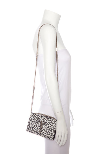 Yves Saint Laurent Black and White Cross-Body